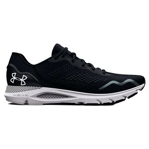 A_[ A[}[ zo[ \jbN 6 jO V[Y i Black/Black/White j | UNDER ARMOUR HOVR Sonic 6 running shoes [t]