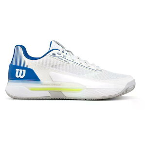 �E�B���\�� ���b�V�� �c�A�[ 5 �I�[���R�[�g �e�j�X�V���[�Y �i White/DejaVuBlue/LunarRock �j | WILSON Rush Tour 5 All Court Tennis Shoes [t]