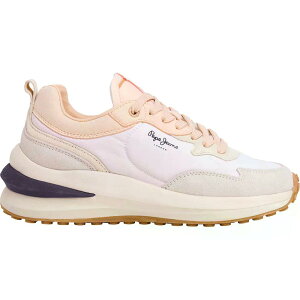 �y�y �W�[���Y �E�B���Y���[ �J���[�Y �X�j�[�J�[ ���f�B�[�X �i LightPeachBeige �j | PEPE JEANS Winslow Colors trainers [t]