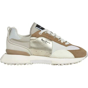 �y�y �W�[���Y �A�[�`���[ �K�� �X�j�[�J�[ �i TaupeBeige �j | PEPE JEANS Archer Gala trainers [t]