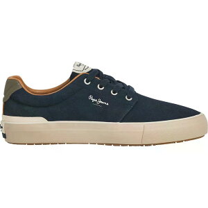 �y�y �W�[���Y �x�� �J�W���A�� �X�j�[�J�[ �i Navy �j | PEPE JEANS Ben Casual trainers [t]