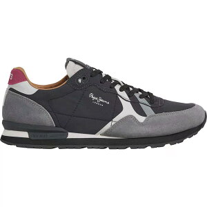 �y�y �W�[���Y �u���b�g �v�����c �g���[�i�[ �i DarkGrey �j | PEPE JEANS Brit Prints trainers [t]