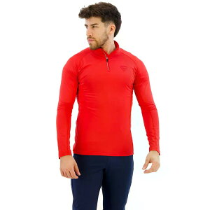 ���V�j���[�� �N���V�b�N �����O�X���[�u �x�[�X���C���[ �i SportsRed �j | ROSSIGNOL Classique Long Sleeve Base Layer [t]