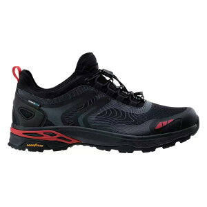 �G���u���X �~���J�[ �_�u�����[�s�[ �n�C�L���O �V���[�Y �i Black/Castelrock/FlameSecret �j | ELBRUS Milkar WP hiking shoes [t]