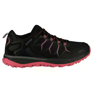 �n�C�e�b�N �E���g�� �e�� �n�C�L���O �V���[�Y �i Black/FuchsiaPurple �j | HI-TEC Ultra Terra hiking shoes [t]