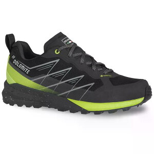 �h���~�e �N���[�_ �l�� �e�b�N �S�A�e�b�N�X �n�C�L���O �V���[�Y �i Black/LimeGreen �j | DOLOMITE Croda Nera Tech Goretex hiking shoes [t]