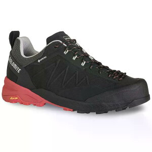 �h���~�e �N���[�_���b�T �e�b�N �S�A�e�b�N�X �A�v���[�` �V���[�Y �i Black/FieryRed �j | DOLOMITE Crodarossa Tech gore-tex approach shoes [t]