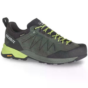 �h���~�e �N���[�_���b�T ���U�[ �S�A�e�b�N�X �A�v���[�` �V���[�Y �i SilverGreen/LimeGreen �j | DOLOMITE Crodarossa Leather gore-tex approach shoes [t]