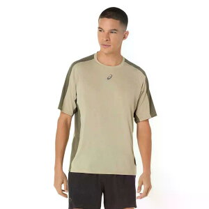 �A�V�b�N�X �t�W�g���C�� �G���[�g �V���[�g�X���[�u T�V���c ���f�B�[�X �i Khaki/MantleGreen �j | ASICS Fujitrail Elite short sleeve T-shirt Woman [t]