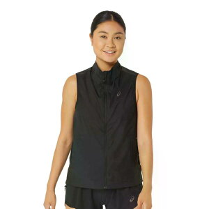 �A�V�b�N�X ���^���� �p�b�J�u�� �x�X�g ���f�B�[�X �i PerformanceBlack �j | ASICS Metarun Packable vest Woman [t]