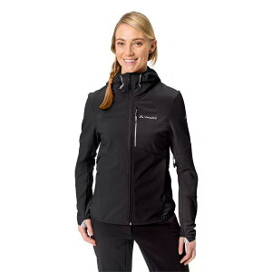 �t�@�E�f �����X IV �\�t�g�V�F�� �W���P�b�g ���f�B�[�X �i Black �j | VAUDE Larice IV Softshell Jacket Women's [t]