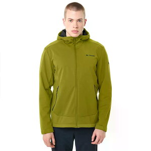 �t�@�E�f �G�o�[�n�C�N �t�[�f�B �\�t�g�V�F�� �W���P�b�g �i DarkLeaf �j | VAUDE Everhike Hoody Softshell Jacket [t]