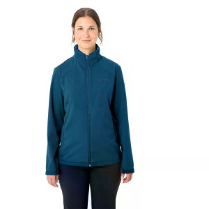 �t�@�E�f �G�o�[�n�C�N �\�t�g�V�F�� �W���P�b�g ���f�B�[�X �i ShoreBlue �j | VAUDE Everhike Softshell Jacket Women's [t]