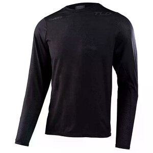 �g���C���[ �f�U�C���Y �X�J�C���C�� �G�A �����O�X���[�u MTB �W���[�W �i MonoBlack �j | TROY LEE DESIGNS Skyline Air Long Sleeve MTB Jersey [t]