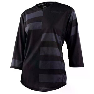 �g���C���[ �f�U�C���Y �~�X�`�[�t �����O�X���[�u MTB �W���[�W �E�[�}�� �i Black �j | TROY LEE DESIGNS Mischief Long Sleeve MTB Jersey woman [t]