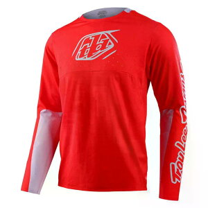 �g���C���[ �f�U�C���Y �X�v�����g �����O�X���[�u MTB �W���[�W �i IconRaceRed �j | TROY LEE DESIGNS Sprint Long Sleeve MTB Jersey [t]