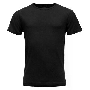 �f�{���h �I�u �m���E�F�[ �u���[�Y �v���X �����m 200 �V���[�g�X���[�u T�V���c �i Black �j | DEVOLD OF NORWAY Breeze Plus Merino 200 Short Sleeve T-Shirt [t]