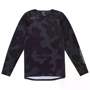 �g���C���[ �f�U�C���Y �X�J�C���C�� �����O�X���[�u MTB �W���[�W �i ScrublandBlack �j | TROY LEE DESIGNS Skyline Long Sleeve MTB Jersey [t]