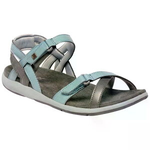 ���K�b�^ �T���^ �N���[�Y �T���_�� �E�[�}�� �i StoneBlue/LightSteel �j | REGATTA Santa Cruz Sandal woman [t]