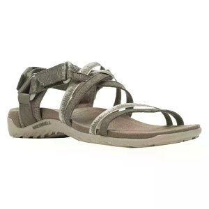 ������ �e���� ���e�B�X III �T���_�� �E�[�}�� �i Olive �j | MERRELL Terran Lattice III Sandal woman [t]