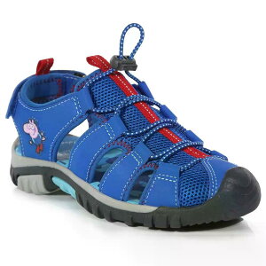 ���K�b�^ �y�b�p �T���_�� �W���j�A �i ImperialBlue/TrueRed �j | REGATTA Peppa Sandal Junior [t]