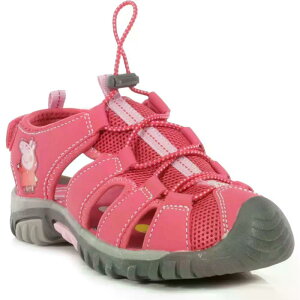 ���K�b�^ �y�b�p �T���_�� �K�[���Y �i PinkFusion/PinkMist �j | REGATTA Peppa Sandal Girls [t]