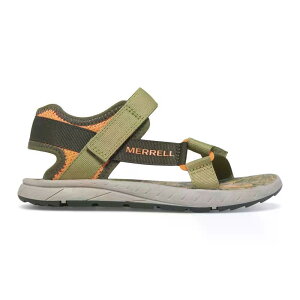 ������ �J�t�i �E�F�u 2.0 �T���_�� �{�[�C�Y �i Olive/Orange �j | MERRELL Kahuna Web 2.0 Sandal Boys [t]