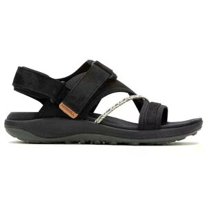 ������ �e���� 4 �o�b�N�X�g���b�v �T���_�� �E�[�}�� �i Black �j | MERRELL Terran 4 Backstrap Sandal woman [t]