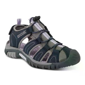 ���K�b�^ �E�G�X�g�V���A �T���_�� �W���j�A �i Navy/LilacFrost �j | REGATTA Westshore Sandal Junior [t]