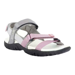 ���K�b�^ �T���^ �N���� II �T���_�� �E�[�}�� �i Grey/Lilas �j | REGATTA Santa Clara II Sandal woman [t]