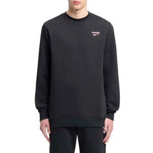 ���[�{�b�N �N���V�b�N�X �A�C�f���e�B�e�B �X���[�� ���S �X�E�F�b�g�V���c �i Black / White / Vector Red �j | REEBOK CLASSICS Identity Small Logo sweatshirt [t]