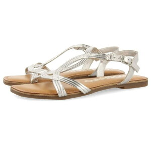 �W�I�Z�b�| �G���o�T�� �T���_�� ���f�B�[�X �i Silver �j | GIOSEPPO Elbasan sandals Women [t]