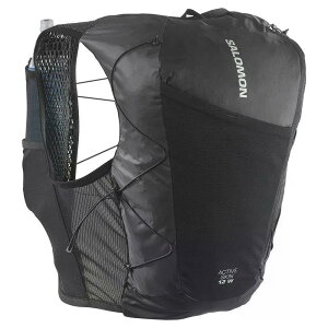 �T������ �A�N�e�B�u �X�L�� 12L �Z�b�g �E�B�����Y �n�C�h���[�V�����x�X�g �i Black �j | SALOMON Active Skin 12L Set Women's Hydration Vest [t]