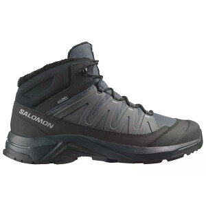 �T������ X�A�h�x���`���[ �R�[���h���b�V�� WP �n�C�L���O�u�[�c �i Asphalt/Black/Alloy �j | SALOMON X-Adventure Coldrush WP Hiking Boots [t]