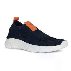 �W�F�I�b�N�X �A���� �L�b�Y �X�j�[�J�[ �i Navy/Orange �j | GEOX Aril Kids trainers [t]
