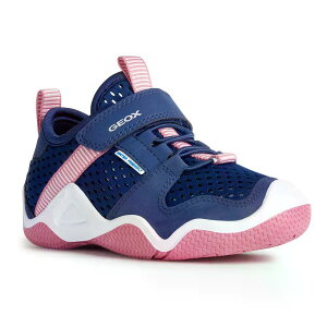 �W�F�I�b�N�X �E�F�[�_�[ �L�b�Y �X�j�[�J�[ �i Navy/Fuchsia �j | GEOX Wader Kids trainers [t]