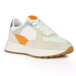 �W�F�I�b�N�X �A�}�x�� �X�j�[�J�[ ���f�B�[�X �i OffWhite/Orange �j | GEOX Amabel trainers Woman [t]