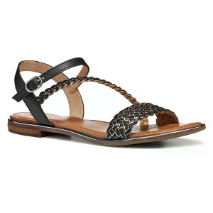 �W�F�I�b�N�X �\�W�[ �v���X �T���_�� ���f�B�[�X �i Black/Gun �j | GEOX Sozy Plus sandals Woman [t]