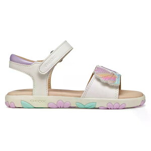 �W�F�I�b�N�X �n�C�` �L�b�Y �T���_�� �i White/LightPink �j | GEOX Haiti Kids sandals [t]