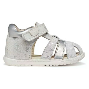 �W�F�I�b�N�X �}�b�L�A �L�b�Y �T���_�� �i White/Silver �j | GEOX Macchia Kids sandals [t]