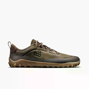 �r�{�x�A�t�b�g �g���b�J�[ ���U�[ ���[ �x�A�t�b�g �g���[�i�[ �i Brown �j | VIVOBAREFOOT Tracker Leather Low Barefoot trainers [t]