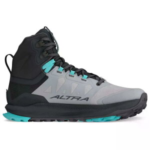 �A���g�� ���[�� �s�[�N 9 WP �~�b�h �n�C�L���O �u�[�c �i Black/Gray �j | ALTRA Lone Peak 9 WP Mid hiking boots [t]