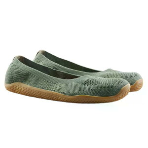 �r�{�x�A�t�b�g �A�T�i ���� �j�b�g �x�A�t�b�g �o���G �p���v�X �i DustyGreen �j | VIVOBAREFOOT Asana Yin Knit Barefoot ballet pumps [t]