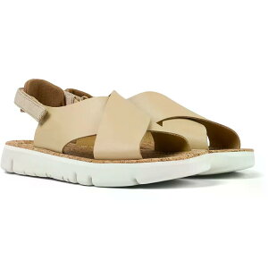 �J���y�[�� �I���K �T���_�� ���f�B�[�X �i MediumBeige �j | CAMPER Oruga Sandal Woman [t]