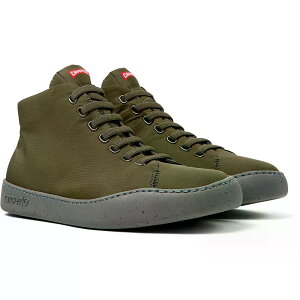 �J���y�[�� �y�E �c�[�����O �X�j�[�J�[ �i MilitaryGreen �j | CAMPER Peu Touring Sneakers [t]