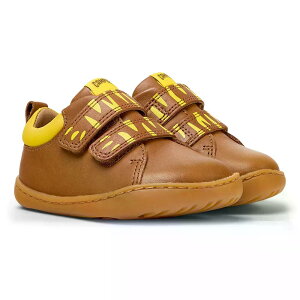 �J���y�[�� �y�E �L�b�Y �X�j�[�J�[ �i Brown �j | CAMPER Peu Kids Sneakers [t]