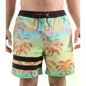 HURLEY Phntm Eco Block Party Volley 17 ���j�p���c �i Pineapple �j [t]