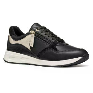 �W�F�I�b�N�X �u���~�� ���[�X���X �X�j�[�J�[ �E�[�}�� �i Black �j | GEOX Bulmya Laceless sneakers woman [t]