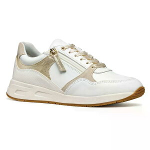 �W�F�I�b�N�X �u���~�� ���[�X���X �X�j�[�J�[ �E�[�}�� �i White �j | GEOX Bulmya Laceless sneakers woman [t]