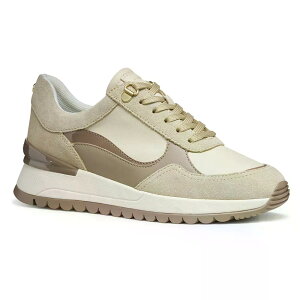 �W�F�I�b�N�X �f�V�� �X�j�[�J�[ �E�[�}�� �i LightTaupe/Papyrus �j | GEOX Desya sneakers woman [t]